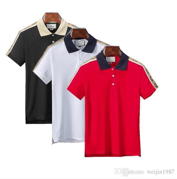 2020 summer short sleeve designer polo shirts men casual polo fashion snake bee print embroidery t shirt high street mens cotton polos, White;black
2020 summer short sleeve designer polo shirts men casual polo fashion snake bee print embroidery t shirt high street mens cotton polos, White;black