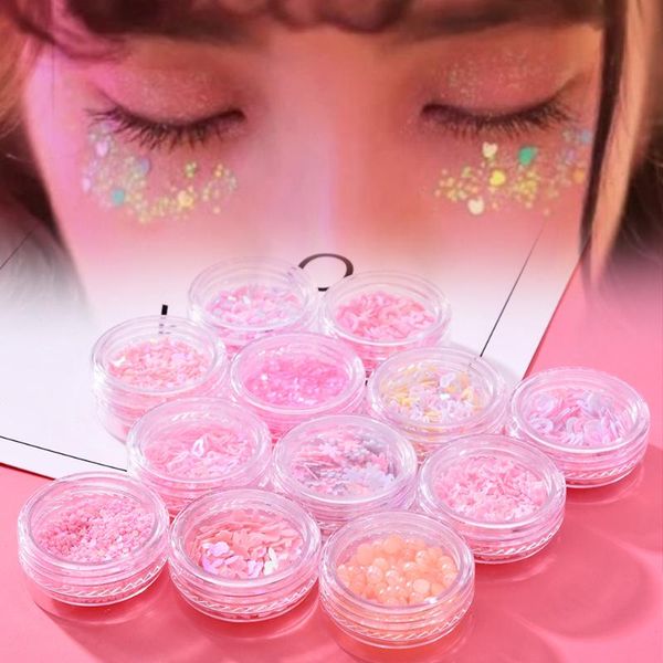 nail art decorations 12 box mermaid half pearl laser sequin 3d decoration accessories ozdoby do paznokci dreamy facial diy eye makeup, Silver;gold
nail art decorations 12 box mermaid half pearl laser sequin 3d decoration accessories ozdoby do paznokci dreamy facial diy eye makeup, Silver;gold