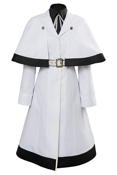 halloween men's tokyo ghoul yonebayashi saiko white uniform outfit cosplay costume, Black
halloween men's tokyo ghoul yonebayashi saiko white uniform outfit cosplay costume, Black