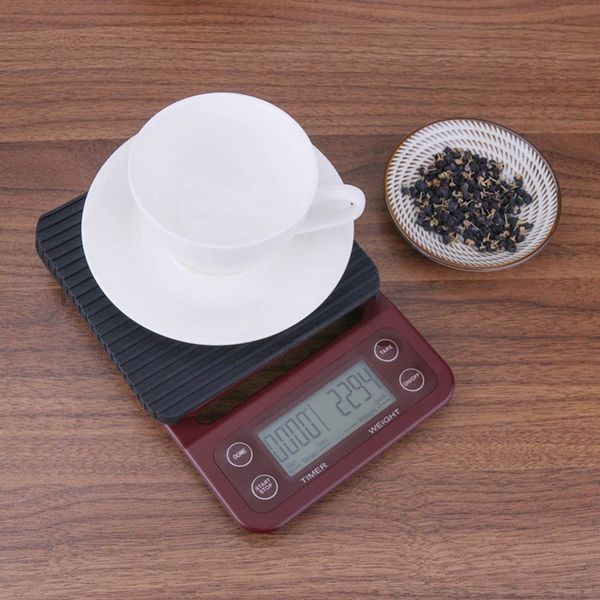 5kg/0.1g drip coffee scale with timer portable electronic digital kitchen high precision led
5kg/0.1g drip coffee scale with timer portable electronic digital kitchen high precision led
