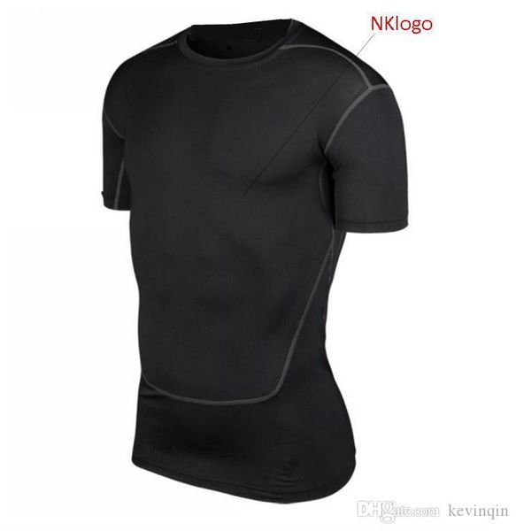new 2019 summer skinny active sport tights jogging running gym training football basketball t shirt sweat quick dry t shirts men, White;black
new 2019 summer skinny active sport tights jogging running gym training football basketball t shirt sweat quick dry t shirts men, White;black