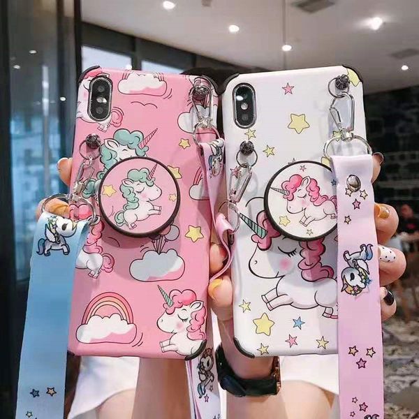 cute rainbow pink unicorn stand holder with lanyard case for iphone 6s 7 8 plus 11 pro x xs max xr 3d lovely cartoon phone cover
cute rainbow pink unicorn stand holder with lanyard case for iphone 6s 7 8 plus 11 pro x xs max xr 3d lovely cartoon phone cover