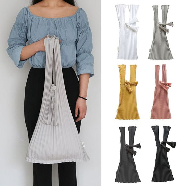 fashion new girls portable large foldable pleat bucket totes women casual multifunction shoulder shopping bags handbag 6 colors
fashion new girls portable large foldable pleat bucket totes women casual multifunction shoulder shopping bags handbag 6 colors