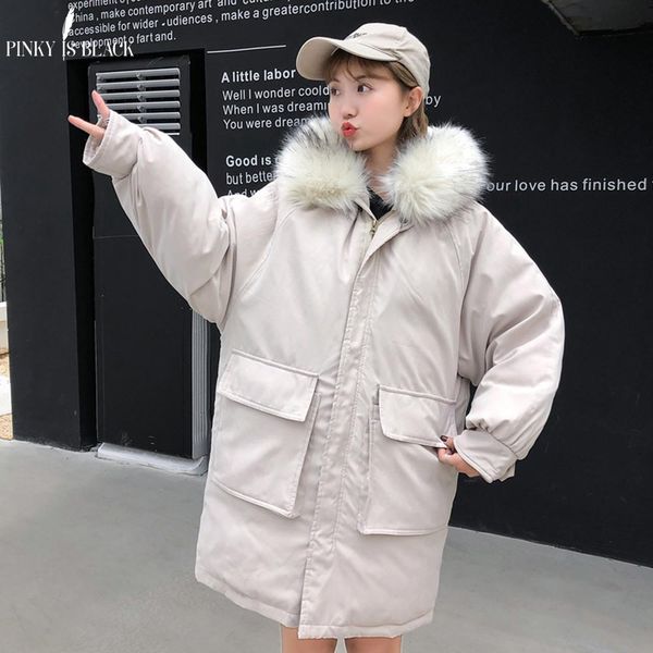 pinkyisblack 2019 suede long parkas women winter jacket casual fur collar hooded female jacket coat warm thick winter coat women, Tan;black
pinkyisblack 2019 suede long parkas women winter jacket casual fur collar hooded female jacket coat warm thick winter coat women, Tan;black