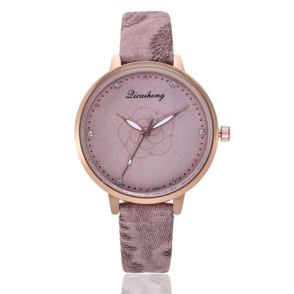 women fashion pink leather floral print band analog quartz round wrist watch watches montre femme 2019 reloj mujer gifts women, Slivery;brown
women fashion pink leather floral print band analog quartz round wrist watch watches montre femme 2019 reloj mujer gifts women, Slivery;brown