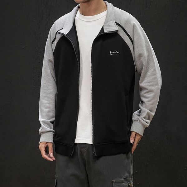 oversize m-5xl japanese style men fashion zipper baseball jacket casual streetwear men clothing cotton soft men's embroidery top, Black;brown
oversize m-5xl japanese style men fashion zipper baseball jacket casual streetwear men clothing cotton soft men's embroidery top, Black;brown