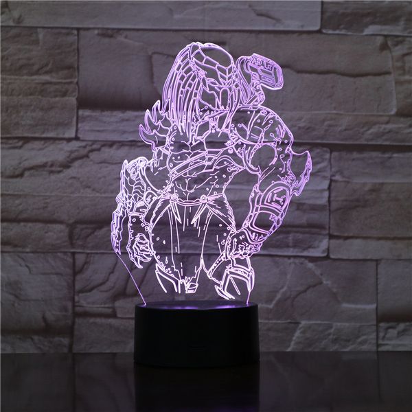 2019 selling 3d lamp the predator for living room decoration touch sensor realistic present for child led night light lamp
2019 selling 3d lamp the predator for living room decoration touch sensor realistic present for child led night light lamp