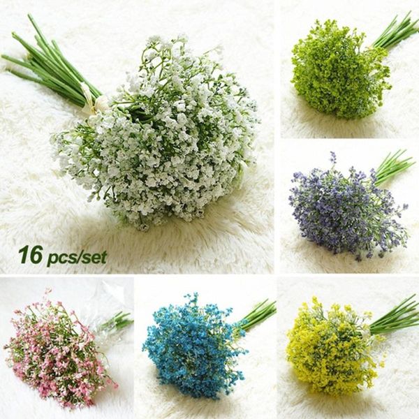 artificial flowers fake gypsophila diy floral bouquets arrangement wedding home garden party decoration 16/10pcs
artificial flowers fake gypsophila diy floral bouquets arrangement wedding home garden party decoration 16/10pcs