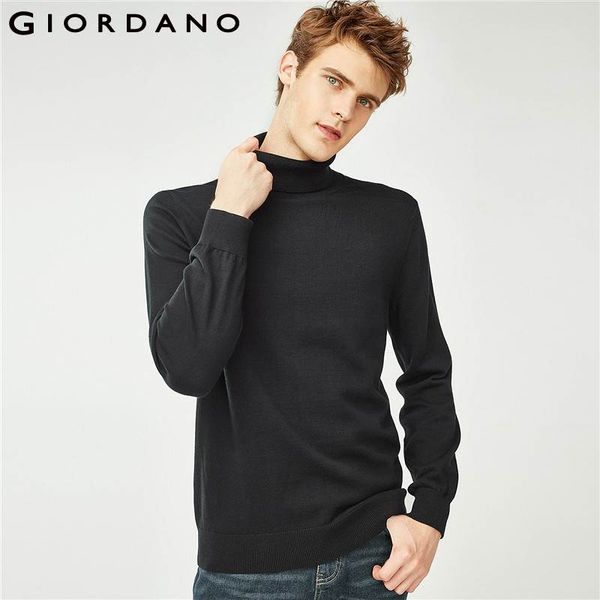 giordano men sweater men combed cotton solid turtle neck sweater ribbed cuffs and hem hombre warm pullover sweaters new, White;black
giordano men sweater men combed cotton solid turtle neck sweater ribbed cuffs and hem hombre warm pullover sweaters new, White;black