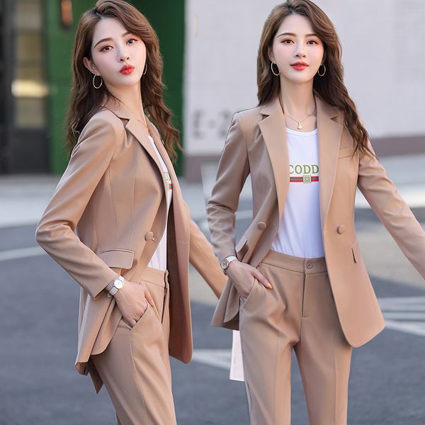 new 2020 female formal elegant women office lady pant suits of business blazer suit jackets length trouser two pieces set, White;black
new 2020 female formal elegant women office lady pant suits of business blazer suit jackets length trouser two pieces set, White;black
