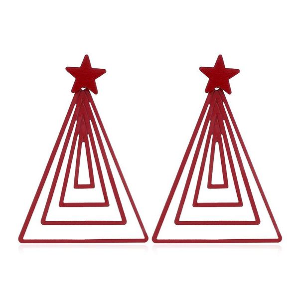 geometric metal earrings korean version simple trend earrings personality multi-layer triangular star red enamel paint, Golden;silver
geometric metal earrings korean version simple trend earrings personality multi-layer triangular star red enamel paint, Golden;silver