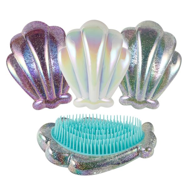new seashell shape shampoo scalp shower washing hair massage massager brush comb, Silver
new seashell shape shampoo scalp shower washing hair massage massager brush comb, Silver