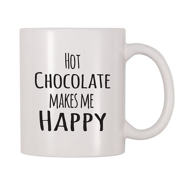 chocolate makes me happy mug (11 oz), coffee cup, cups and mugs ,gifts for women or men,dropshipping
chocolate makes me happy mug (11 oz), coffee cup, cups and mugs ,gifts for women or men,dropshipping
