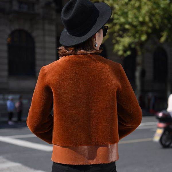 2020 clothes wool coat short autumn winter women korean real jacket women's fur coats y0004 kj4242, Black
2020 clothes wool coat short autumn winter women korean real jacket women's fur coats y0004 kj4242, Black