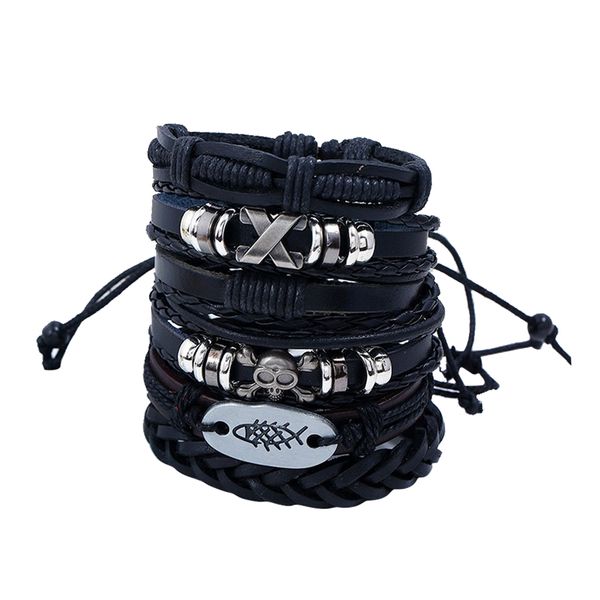 6 pieces vintage pu leather wrap bracelet braided cuff bangle braided bracelet charm beads boho jewelry for women men, Golden;silver
6 pieces vintage pu leather wrap bracelet braided cuff bangle braided bracelet charm beads boho jewelry for women men, Golden;silver