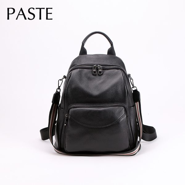 2020 large 100% natural leather daypacks full grain leather women backpack black all-match leisure travel bag ladies school bag
2020 large 100% natural leather daypacks full grain leather women backpack black all-match leisure travel bag ladies school bag