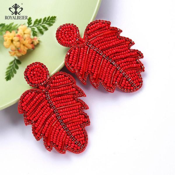boho handmade beads drop dangle earring leaf pendant earrings for women new design fashion jewelry beaded jewelry, Silver
boho handmade beads drop dangle earring leaf pendant earrings for women new design fashion jewelry beaded jewelry, Silver