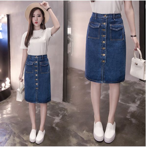 beach mori girl style summer skirts 2019 vintage luxury retro knee-lenth oversized skirts women button retro denim hj343, Black
beach mori girl style summer skirts 2019 vintage luxury retro knee-lenth oversized skirts women button retro denim hj343, Black