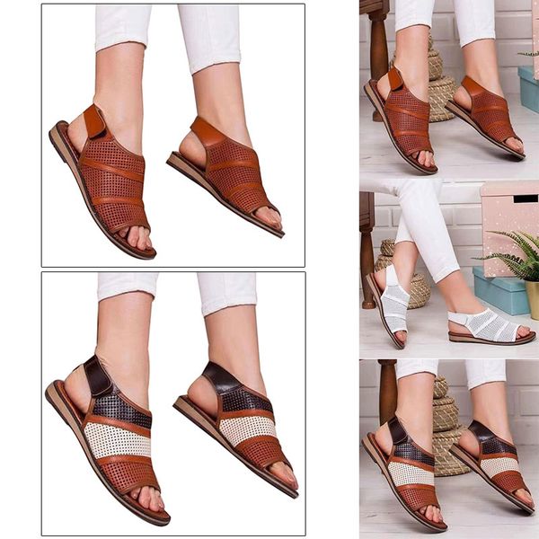 women breathable mesh flat sandals pu leather open toe summer daily beach sandals a66, Black
women breathable mesh flat sandals pu leather open toe summer daily beach sandals a66, Black