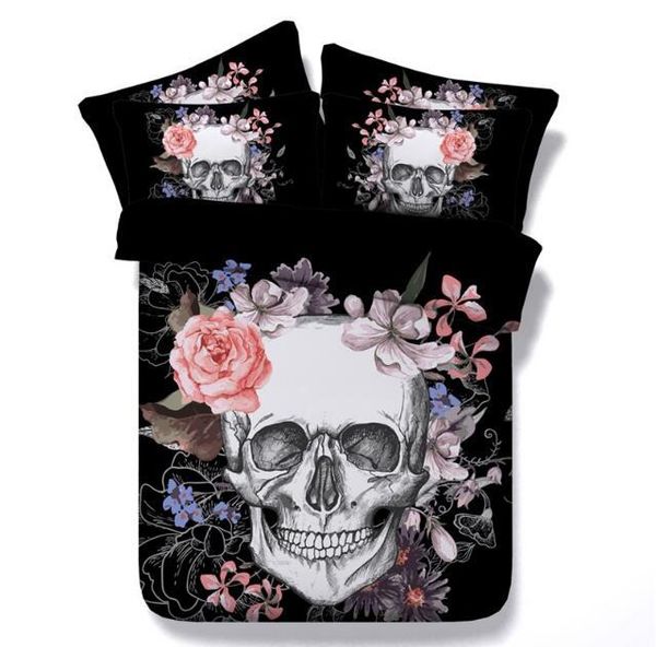 new europe style skull flower design polyester cotton 3 pcs bedding set pillowcase full king super king size 401
new europe style skull flower design polyester cotton 3 pcs bedding set pillowcase full king super king size 401