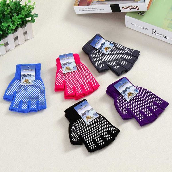 women sport glove cotton half finger yoga gloves yoga necessary cotton anti slip gloves fingerless for pilates, Black
women sport glove cotton half finger yoga gloves yoga necessary cotton anti slip gloves fingerless for pilates, Black
