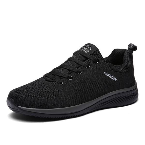 men casual shoes lace up man footwear lightweight comfortable breathable walking sneakers tenis masculino zapatillas hombre, Black
men casual shoes lace up man footwear lightweight comfortable breathable walking sneakers tenis masculino zapatillas hombre, Black