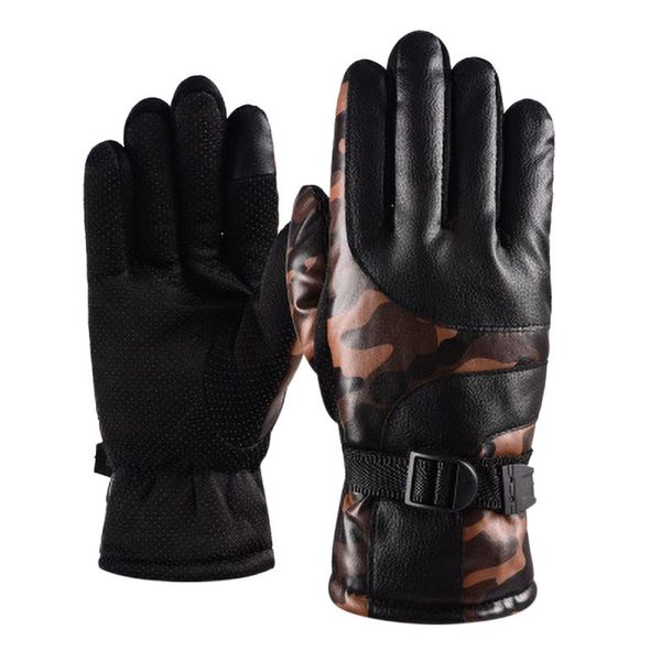 camouflage gloves winter outdoor touch screen non-slip waterproof windproof thick warm all-in-one sports gloves, Black
camouflage gloves winter outdoor touch screen non-slip waterproof windproof thick warm all-in-one sports gloves, Black