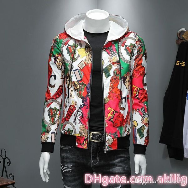 european style flower pattern designer clothes fashion zipper jacket flower colors optional men's jacket fabric, Black;brown
european style flower pattern designer clothes fashion zipper jacket flower colors optional men's jacket fabric, Black;brown