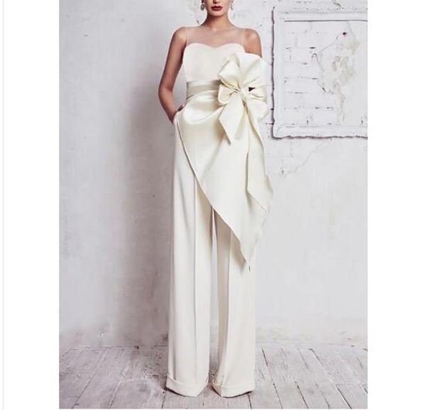 white strapless off shoulder bow rompers women jumpsuit sleeveless backless club wide leg pants palysuits overalls, Black;white
white strapless off shoulder bow rompers women jumpsuit sleeveless backless club wide leg pants palysuits overalls, Black;white