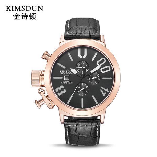 automatic mechanical leather fashion men quartz watches sport clock big watch men army watch relogio, Slivery;brown
automatic mechanical leather fashion men quartz watches sport clock big watch men army watch relogio, Slivery;brown