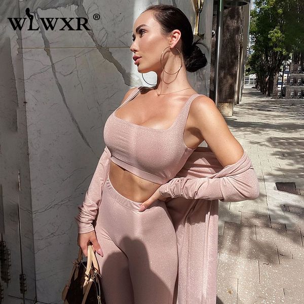 wlwxr casual glitter 2 piece set women tank wide leg pants elastic summer pink outfits women matching sets ladies tracksuits, White
wlwxr casual glitter 2 piece set women tank wide leg pants elastic summer pink outfits women matching sets ladies tracksuits, White