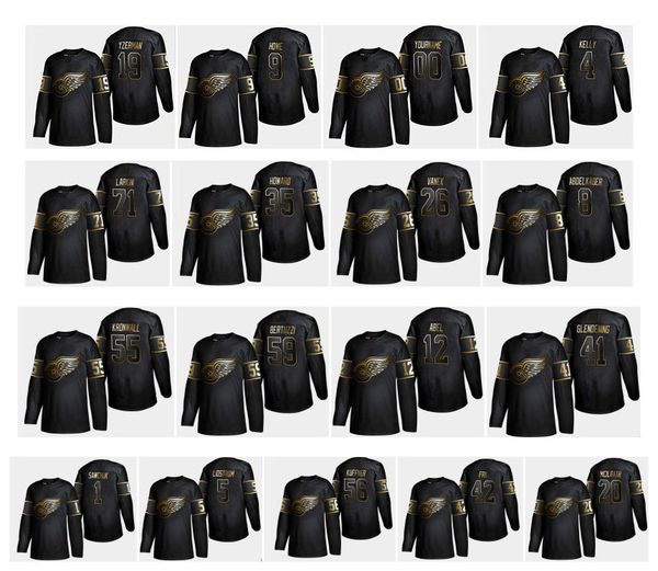 golden edition detroit red wings jersey 71 dylan larkin 19 steve yzerman 9 gordie howe 35 jimmy howard 55 niklas kronwall 4 red kellyhockey, Black;red
golden edition detroit red wings jersey 71 dylan larkin 19 steve yzerman 9 gordie howe 35 jimmy howard 55 niklas kronwall 4 red kellyhockey, Black;red