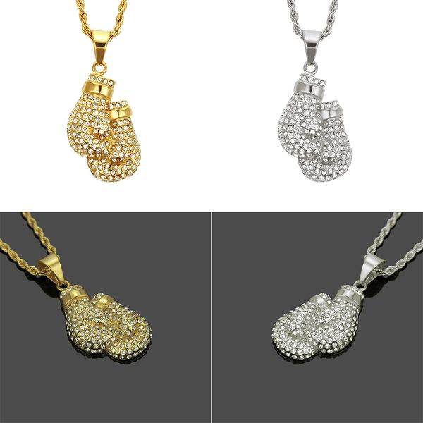 boxing gloves design pendant necklace & pendant charm rope chain gold color iced cubic zirconia mens hip hop jewelry, Silver
boxing gloves design pendant necklace & pendant charm rope chain gold color iced cubic zirconia mens hip hop jewelry, Silver