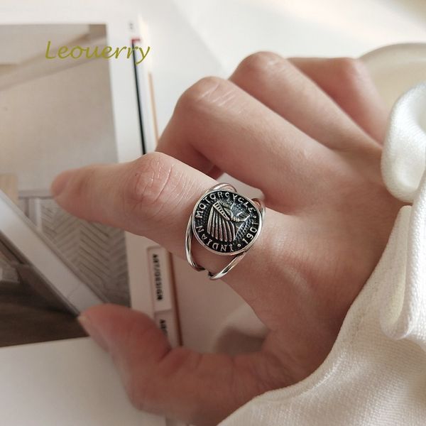 leouerry 925 sterling silver vintage letter abstract figure round elegant opening rings for women charms 925 silver jewelry, Golden;silver
leouerry 925 sterling silver vintage letter abstract figure round elegant opening rings for women charms 925 silver jewelry, Golden;silver