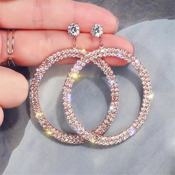 fashion silver gold rose gold color round circel dangle earring shining rhinestone cz zircon geometric drop earring wedding party gifts
fashion silver gold rose gold color round circel dangle earring shining rhinestone cz zircon geometric drop earring wedding party gifts