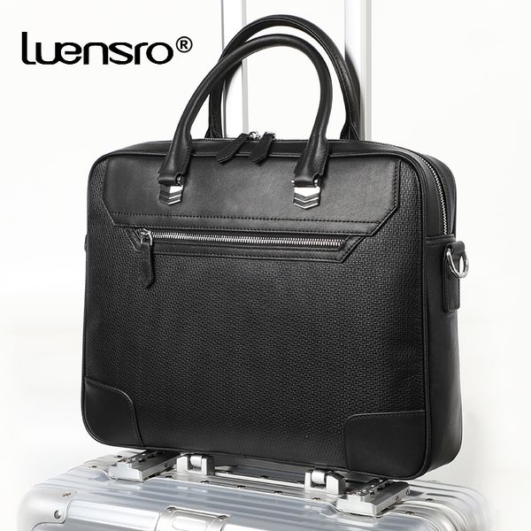 luensro 100% natural cowskin men briefcase genuine leather men's briefcase lapbag male business leather handbag men bag tote
luensro 100% natural cowskin men briefcase genuine leather men's briefcase lapbag male business leather handbag men bag tote