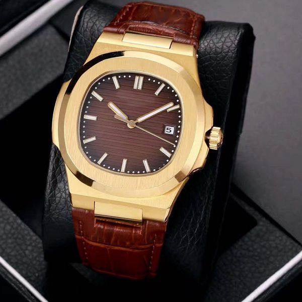 new automatic machinery 39mm yellow gold watch sweeping movement no battery watch model watches stainless steel watch 821, Slivery;brown
new automatic machinery 39mm yellow gold watch sweeping movement no battery watch model watches stainless steel watch 821, Slivery;brown