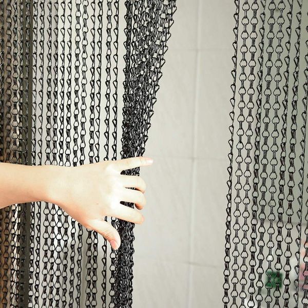 double hook aluminium metal chain insect screen door curtain fly door screen
double hook aluminium metal chain insect screen door curtain fly door screen