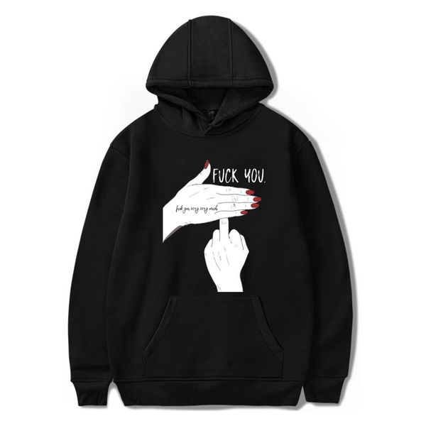19 mens designer hoodies selling fuxk u finger printed round-neck guard men's and women's clothes leisure winter t shirts dhbowy05, Black
19 mens designer hoodies selling fuxk u finger printed round-neck guard men's and women's clothes leisure winter t shirts dhbowy05, Black
