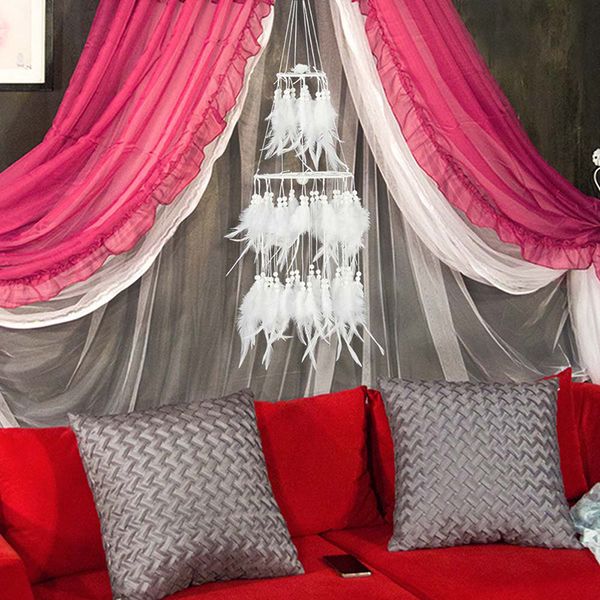 творческое catcher led star light мечта с белым пером pearl dreamcatcher night light home прикроватной wall hanging главной party decor пода
творческое catcher led star light мечта с белым пером pearl dreamcatcher night light home прикроватной wall hanging главной party decor пода