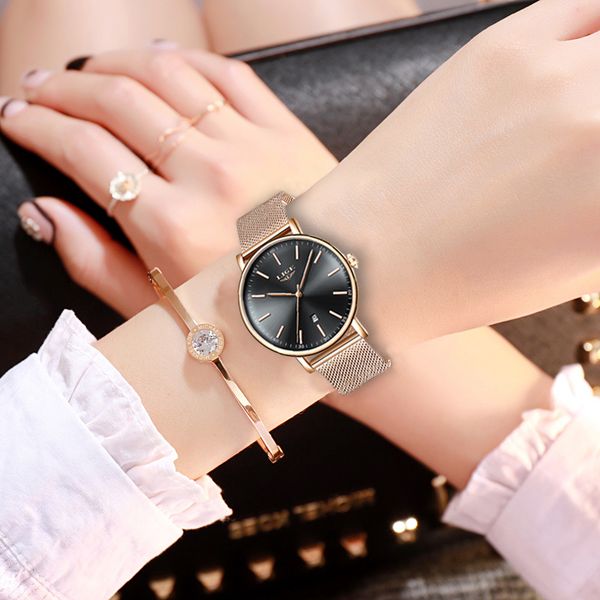 lige new ladies simple watch casual fashion super waterproof watch charm ladies business stainless steel quartz watch+box, Slivery;brown
lige new ladies simple watch casual fashion super waterproof watch charm ladies business stainless steel quartz watch+box, Slivery;brown