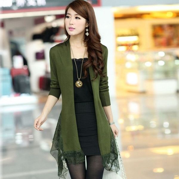 spring autumn women long shawl knitted cardigan sweater jacket 2017 casual mid-long irregular lace cardigan female loose coat, White;black
spring autumn women long shawl knitted cardigan sweater jacket 2017 casual mid-long irregular lace cardigan female loose coat, White;black