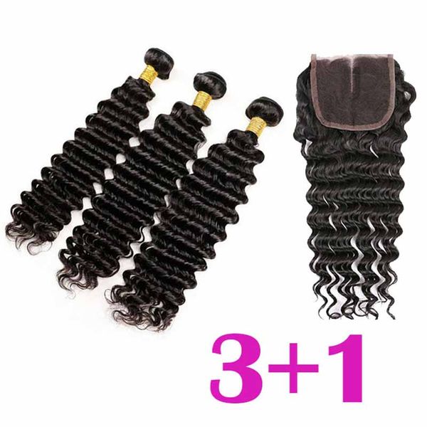 8а бразильские глубокая волна человеческих волос плетение с расширениями закрытия 3 связки с 4x4 кружева закрытие глубокая волна натуральный, Black
8а бразильские глубокая волна человеческих волос плетение с расширениями закрытия 3 связки с 4x4 кружева закрытие глубокая волна натуральный, Black