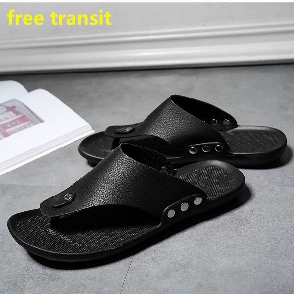 men's summer sandals casual summer beach shoes sandals soft soles flip-flops, Black
men's summer sandals casual summer beach shoes sandals soft soles flip-flops, Black