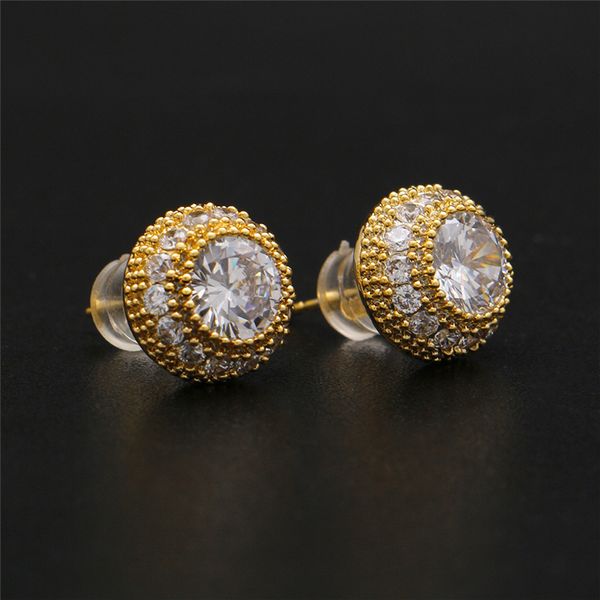 hip hop hinged ring earrings for men and women cz stone stud earring hip hop rock jewelry, Golden;silver
hip hop hinged ring earrings for men and women cz stone stud earring hip hop rock jewelry, Golden;silver
