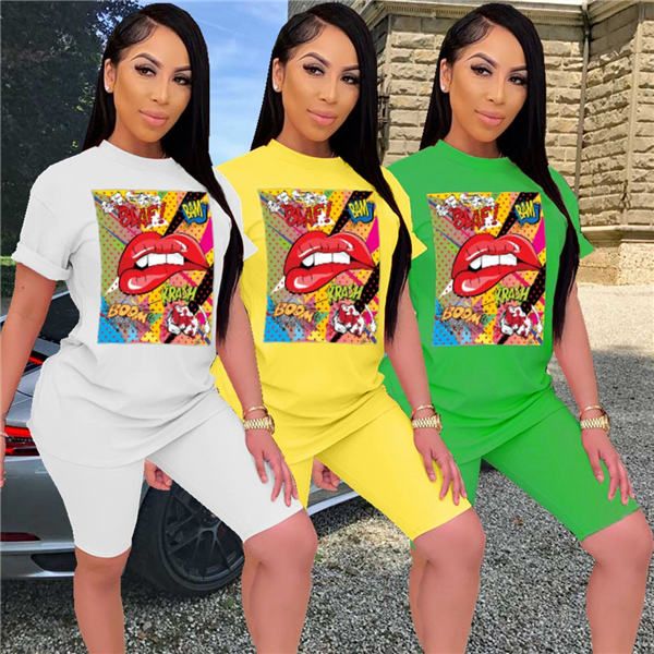 women sport tracksuit 2 piece set summer letter print short sleeve crop tshirt pants suit jogging outfit club matching set, White;black
women sport tracksuit 2 piece set summer letter print short sleeve crop tshirt pants suit jogging outfit club matching set, White;black