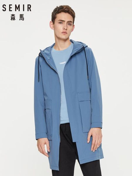 men's trench coats semir coat young men 2021 spring mid-length drawstring hooded trendy handsome korean clothes, Tan;black
men's trench coats semir coat young men 2021 spring mid-length drawstring hooded trendy handsome korean clothes, Tan;black