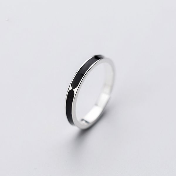fashion black 925 sterling silver rings for women adjustable open ring engagement wedding party jewelry girls finger accessorie
fashion black 925 sterling silver rings for women adjustable open ring engagement wedding party jewelry girls finger accessorie