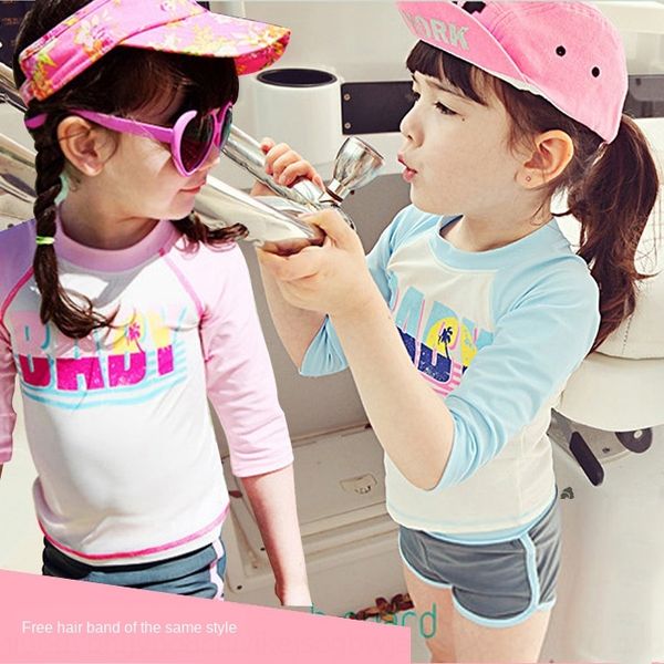 bwedd children's swimwear girls boyshorts two-piece long-sleeved sunscreen swimwear three-piece in the big baby student swimsuit shorts, White;black
bwedd children's swimwear girls boyshorts two-piece long-sleeved sunscreen swimwear three-piece in the big baby student swimsuit shorts, White;black
