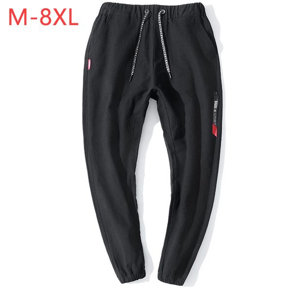 big size 8xl mens casual sweatpants cotton male quality streetwear fashion long harem pants trousers tracksuit bottoms for men, Black
big size 8xl mens casual sweatpants cotton male quality streetwear fashion long harem pants trousers tracksuit bottoms for men, Black